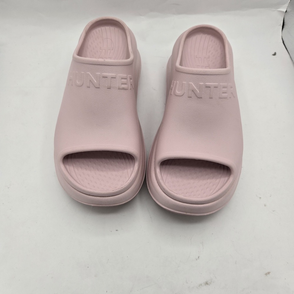 HUNTER Women's‎ Haddie Slip-on Open Toe Casual Sandals Pink Size 9